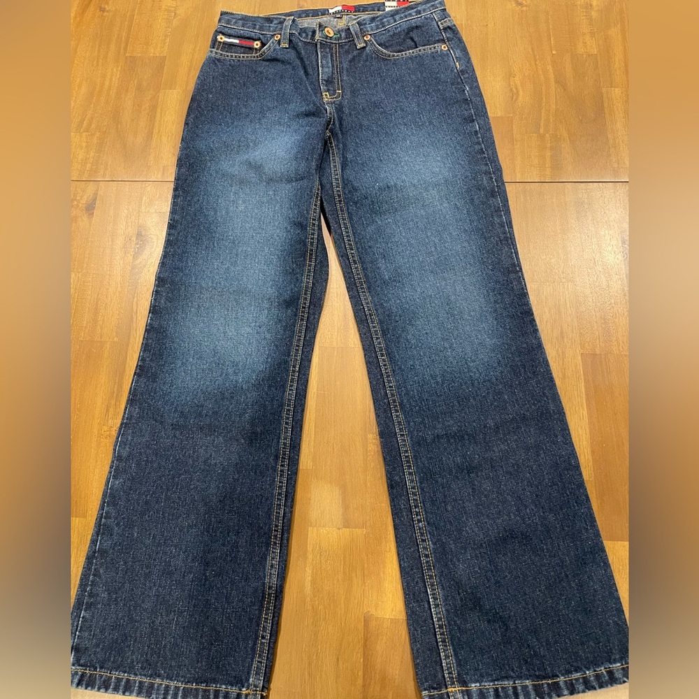 Women's Blue Wide-Leg Jeans